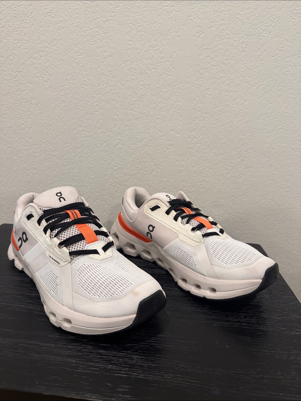 On Cloud Cloudrunner 2 White & Sand Running Shoes Women’s Size 9.5 W9.5 Orange - Picture 3 of 11